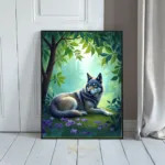 ANI wolf in forest 462