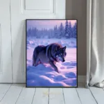 ANI wolves walking through snow 472