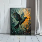BRD blackbird painting 047