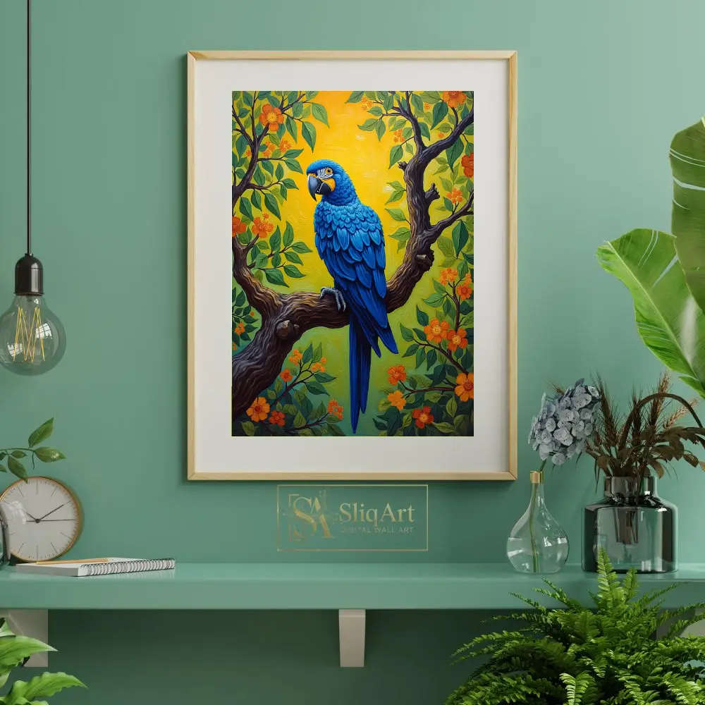BRD-blue-parrot-painting-072-06 BRD blue parrot painting 072