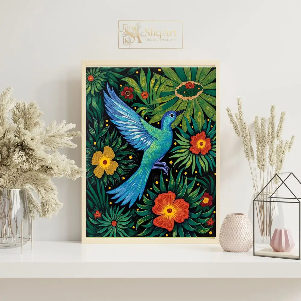 BRD-bluebird-tropical-flowers-066-07 BRD bluebird tropical flowers 066