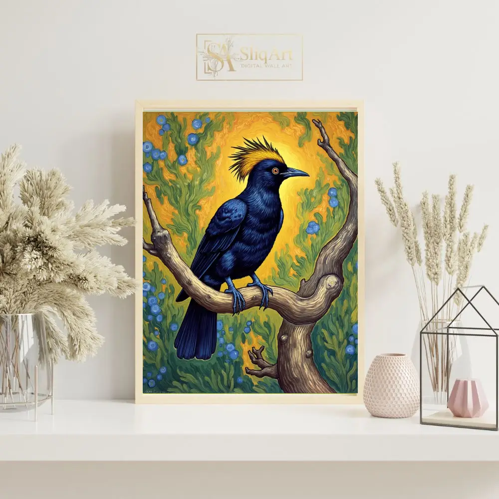 BRD-bluejay-perched-on-tree-branch-067-07 BRD bluejay perched on tree branch 067