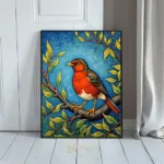 BRD cardinal on a branch 075