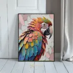 BRD colorful parrot art 1 107