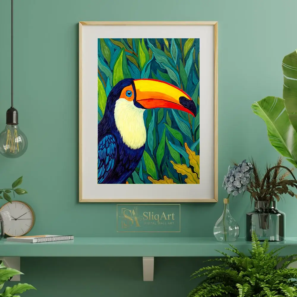 BRD-colorful-parrot-in-jungle-110-06 BRD colorful parrot in jungle 110