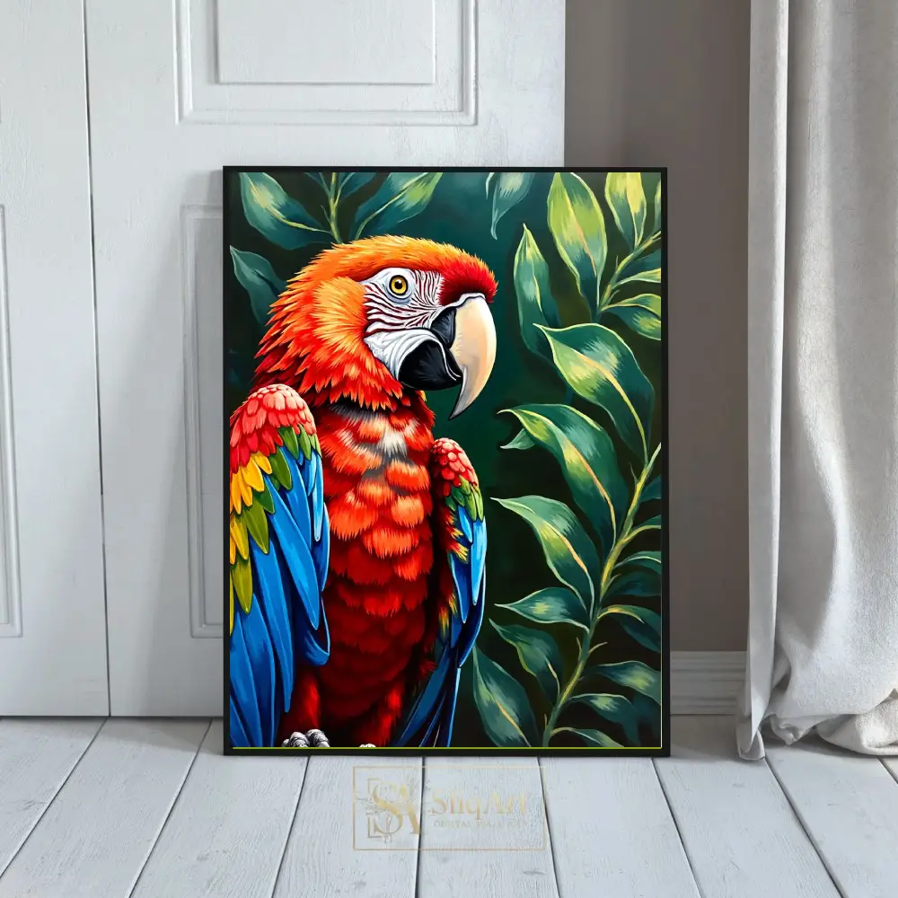 BRD-colorful-parrot-print-117-01 BRD colorful parrot print 117