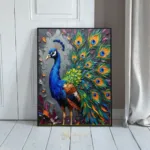 BRD colorful peacock 119