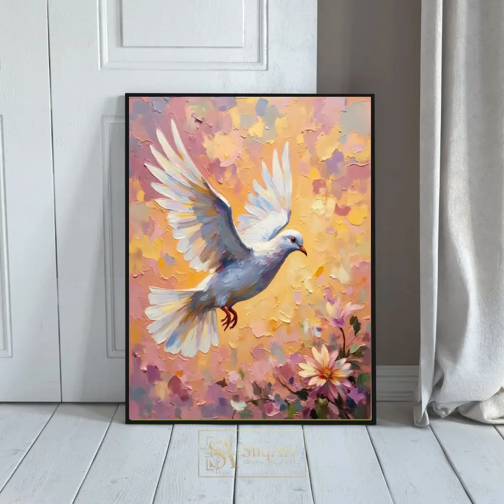 BRD-dove-flight-over-flowers-132-01 BRD dove flight over flowers 132