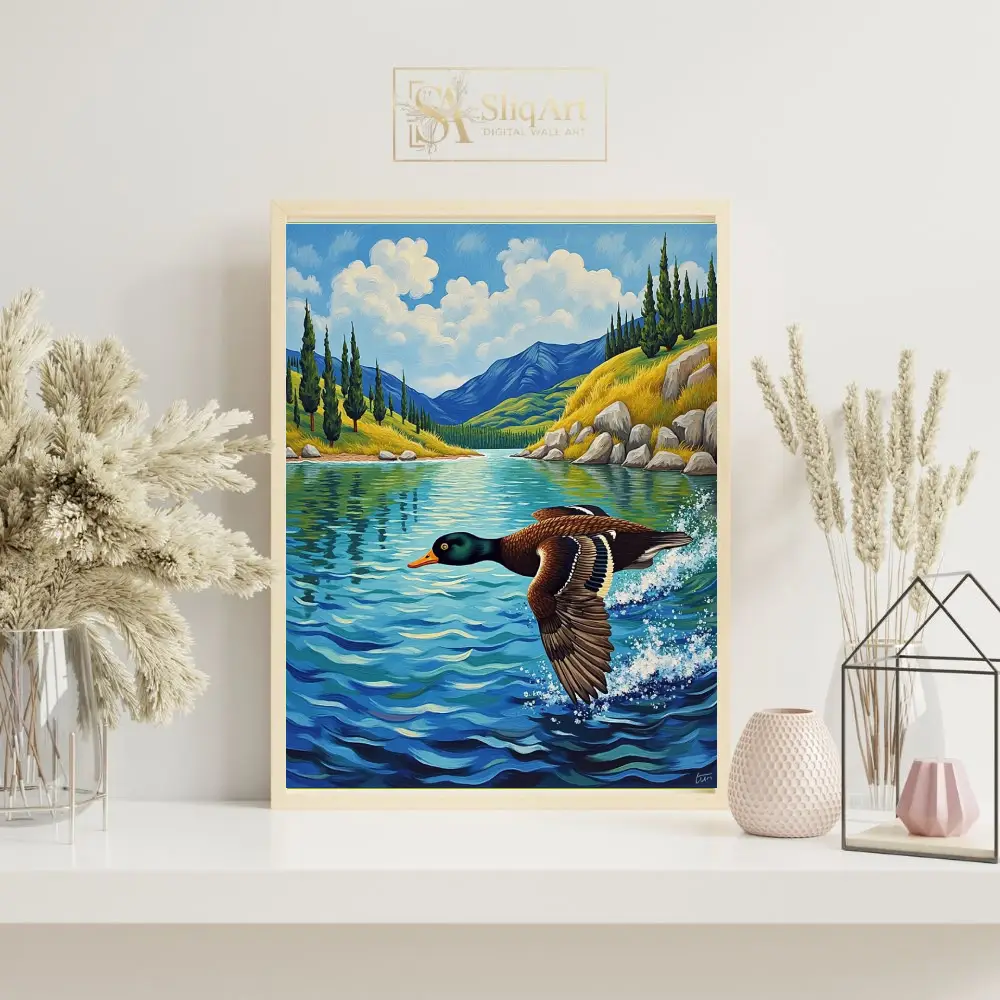 BRD-duck-in-flight-near-water-142-07 BRD duck in flight near water 142