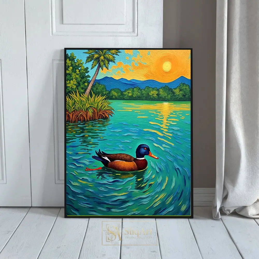 BRD-duck-sunset-river-145-01 BRD duck sunset river 145