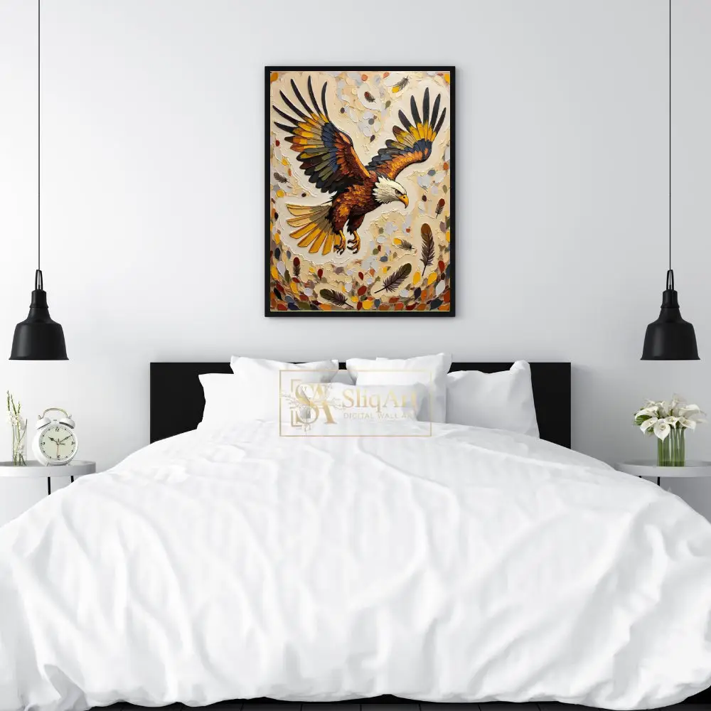 BRD-eagle-art-on-wall-149-02 BRD eagle art on wall 149