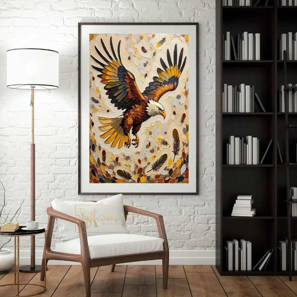 BRD-eagle-art-on-wall-149-04 BRD eagle art on wall 149