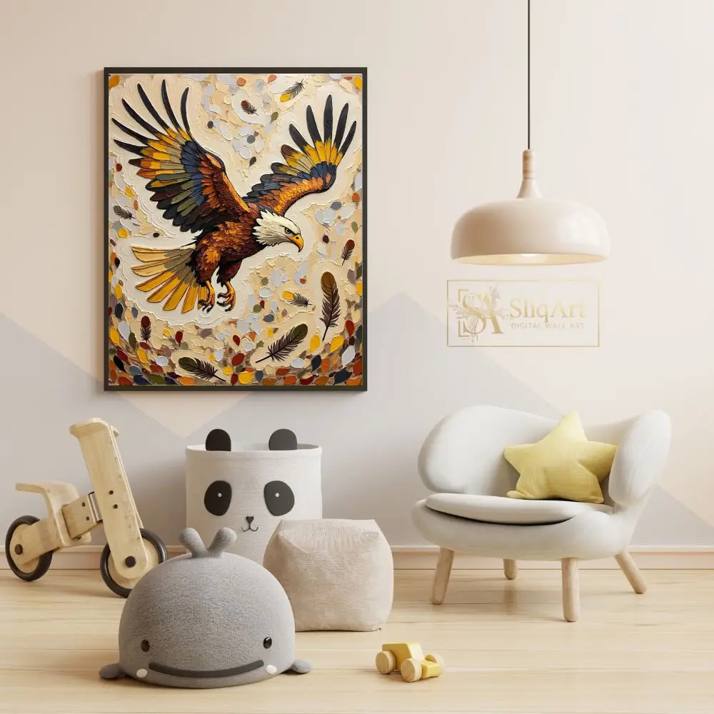 BRD-eagle-art-on-wall-149-05 BRD eagle art on wall 149