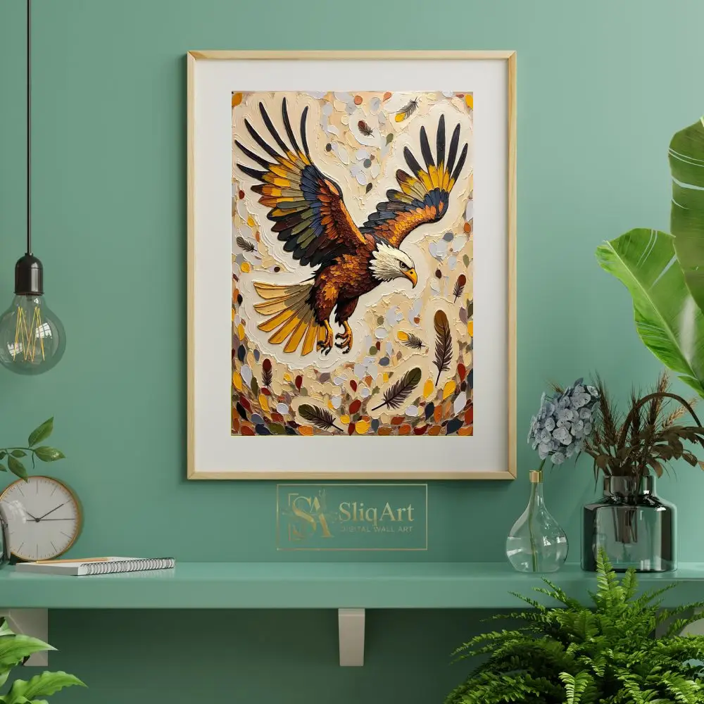 BRD-eagle-art-on-wall-149-06 BRD eagle art on wall 149