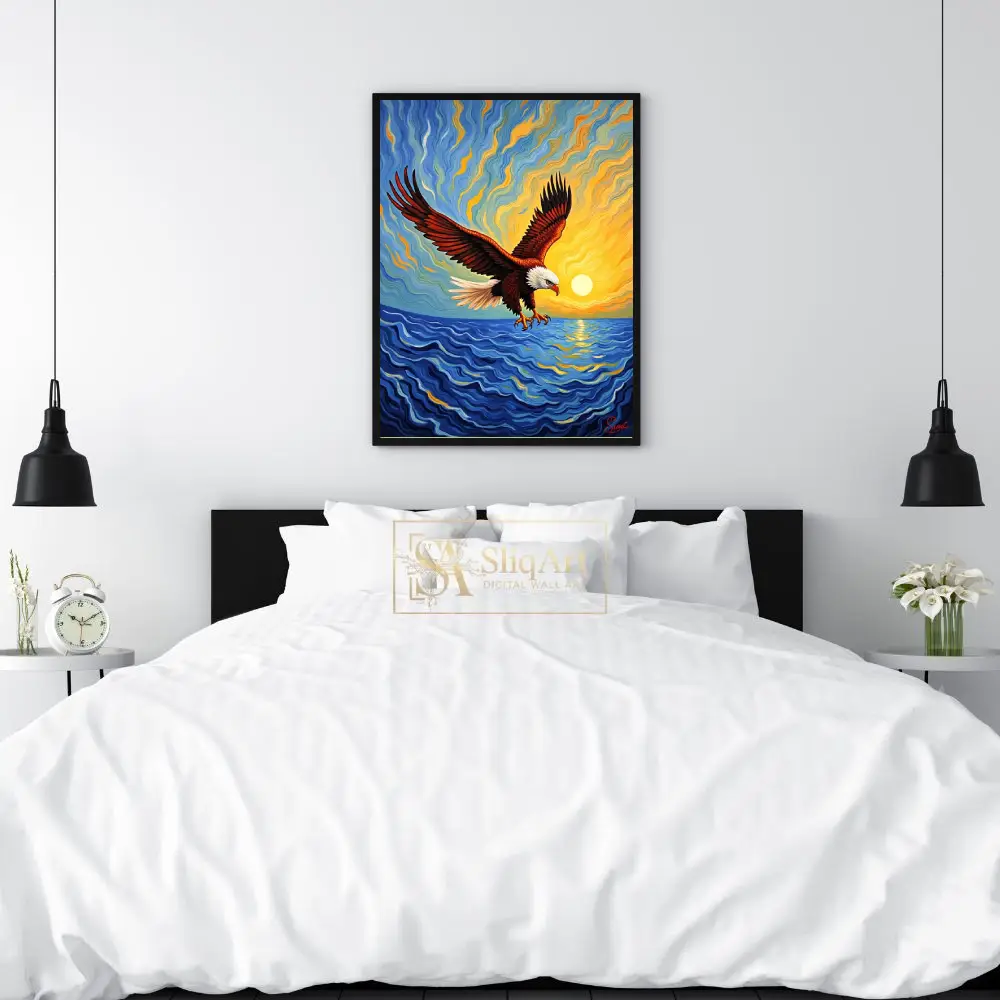 BRD-eagle-flying-at-sunset-156-02 BRD eagle flying at sunset 156