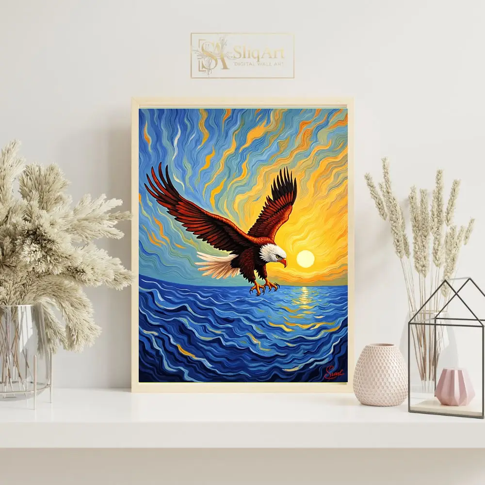 BRD-eagle-flying-at-sunset-156-07 BRD eagle flying at sunset 156