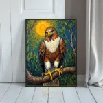 BRD eagle perched on branch 167