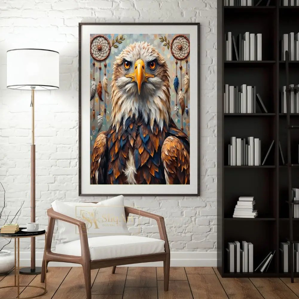 BRD-eagle-portrait-with-feathers-and-dream-catcher-170-04 BRD eagle portrait with feathers and dream catcher 170