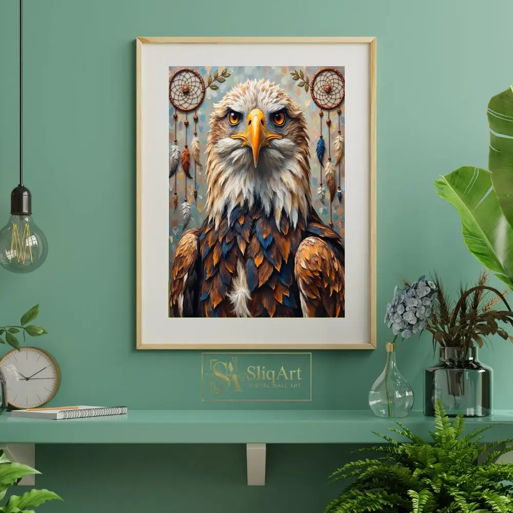 BRD-eagle-portrait-with-feathers-and-dream-catcher-170-06 BRD eagle portrait with feathers and dream catcher 170