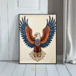 BRD eagle tattoo design 176