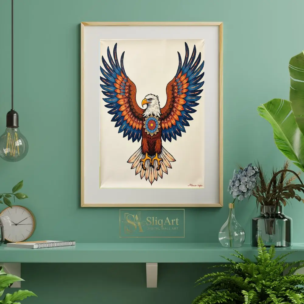 BRD-eagle-tattoo-design-176-06 BRD eagle tattoo design 176