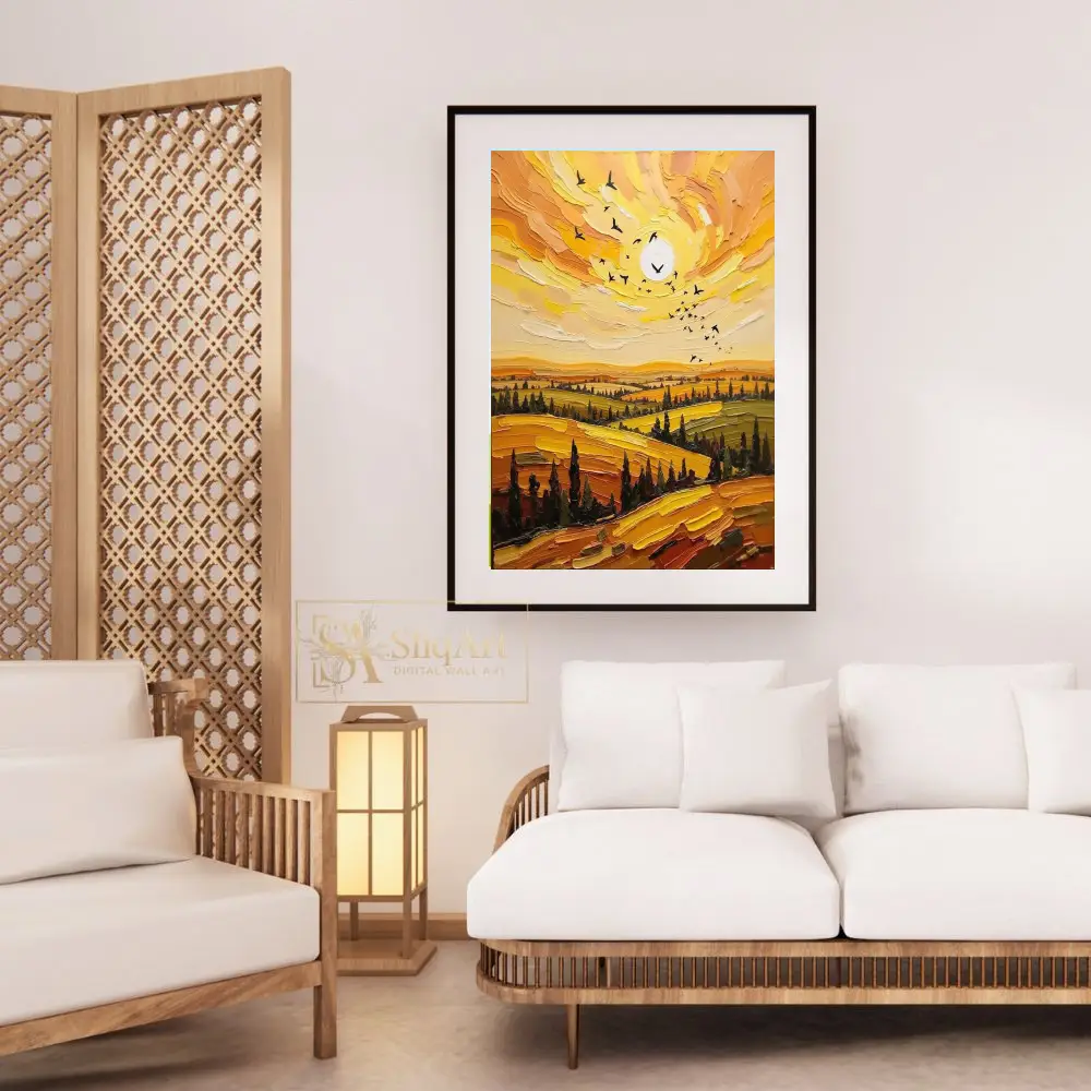 BRD-flocking-during-sunset-rural-scenery-034-03 BRD flocking during sunset rural scenery 034