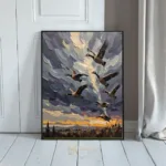 BRD geese in flight 189