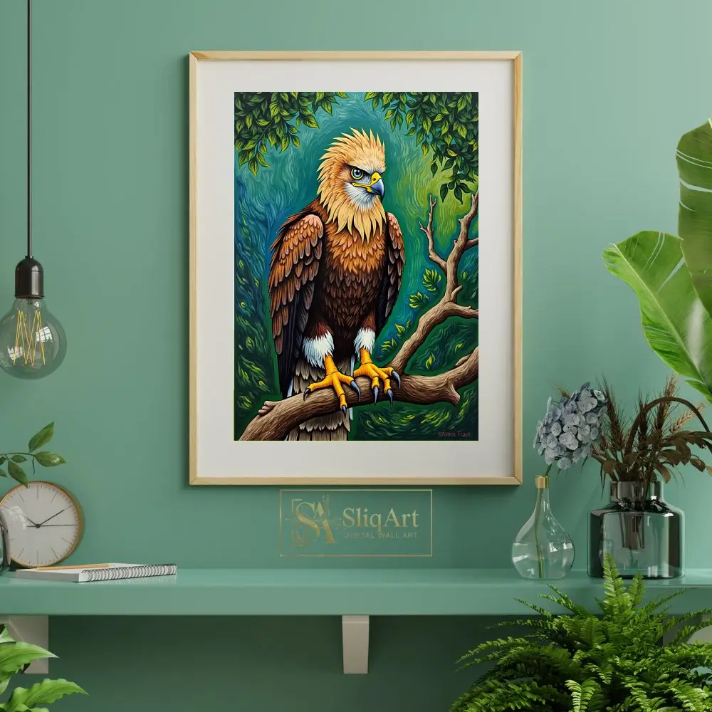 BRD-golden-eagle-on-branch-198-06 BRD golden eagle on branch 198