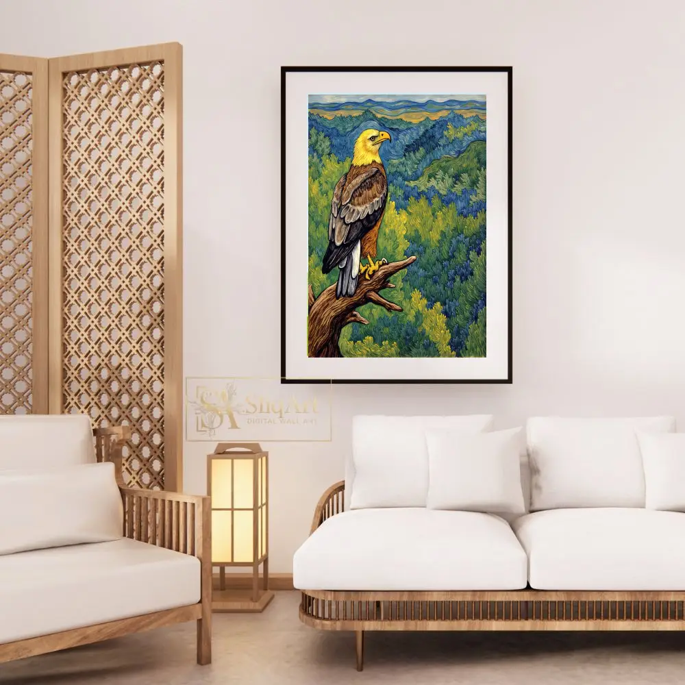 BRD-golden-eagle-perched-on-tree-branch-199-03 BRD golden eagle perched on tree branch 199