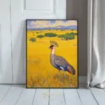 BRD guaragua feathered with red crest 204