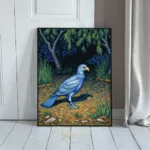 BRD hawk perched on a branch 208