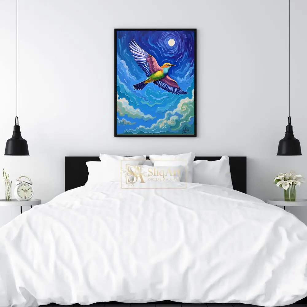 BRD-in-flight-colorful-sky-background-016-02 BRD in flight colorful sky background 016