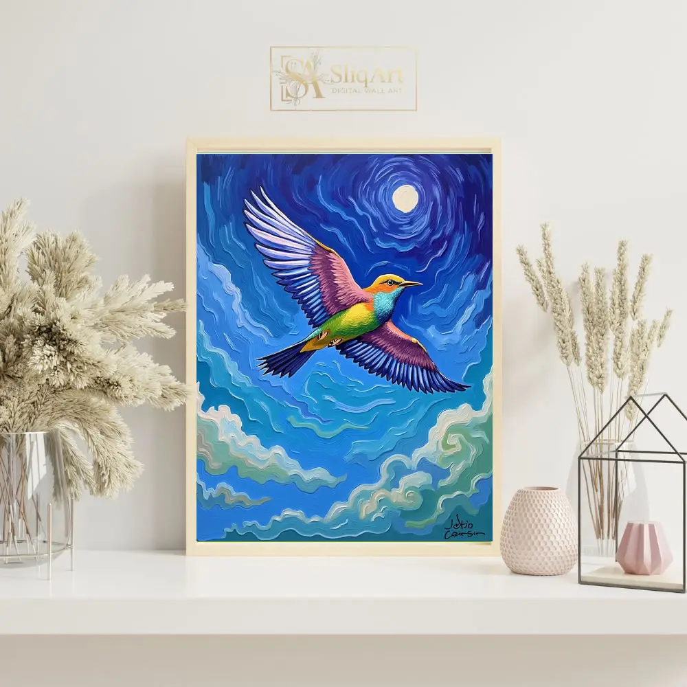 BRD-in-flight-colorful-sky-background-016-07 BRD in flight colorful sky background 016