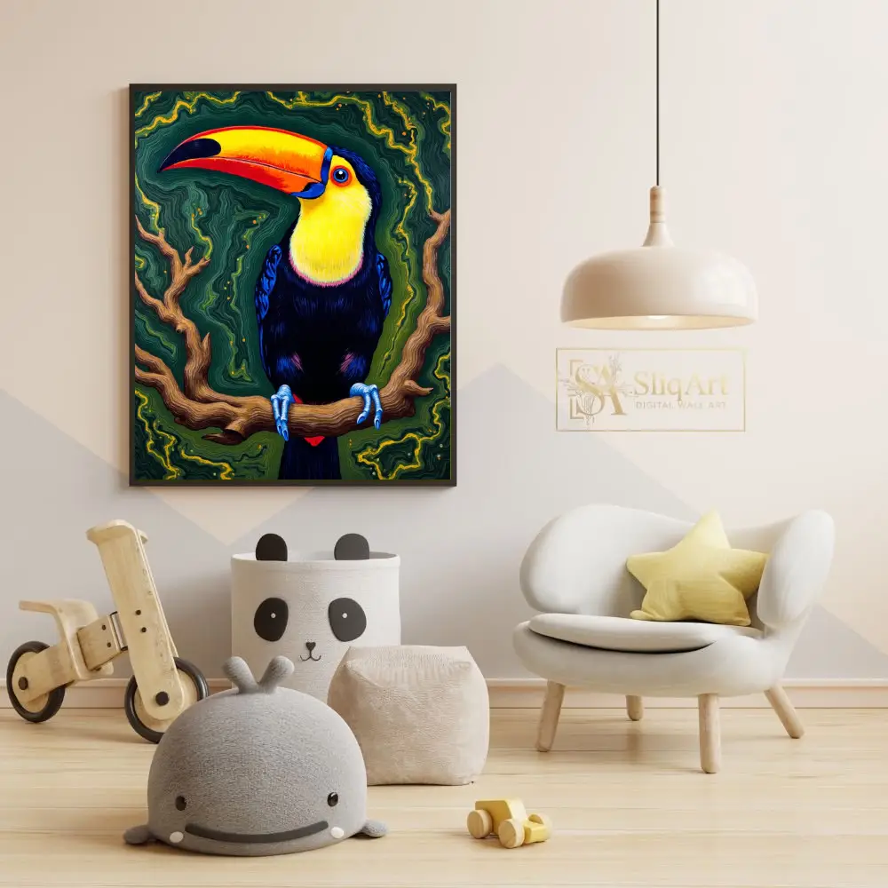 BRD-kebab-macaw-perched-on-tree-branch-215-05 BRD kebab macaw perched on tree branch 215