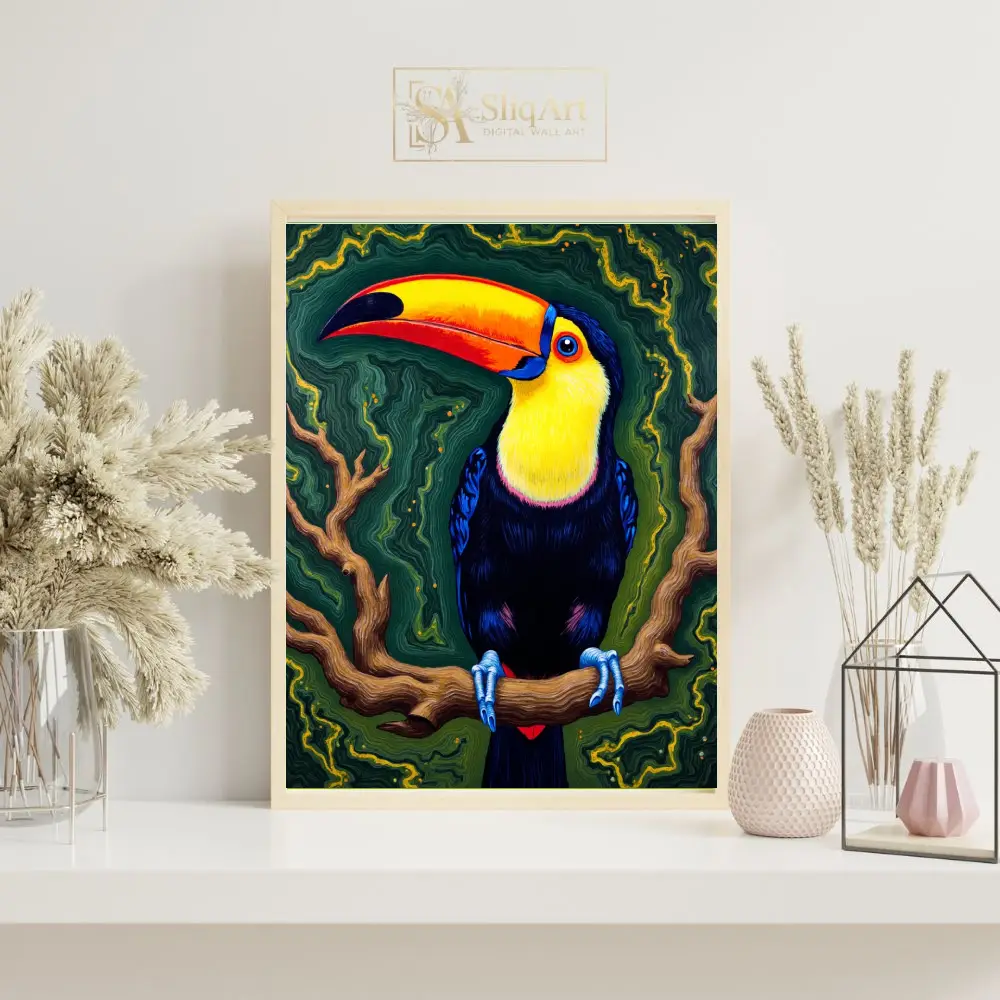 BRD-kebab-macaw-perched-on-tree-branch-215-07 BRD kebab macaw perched on tree branch 215