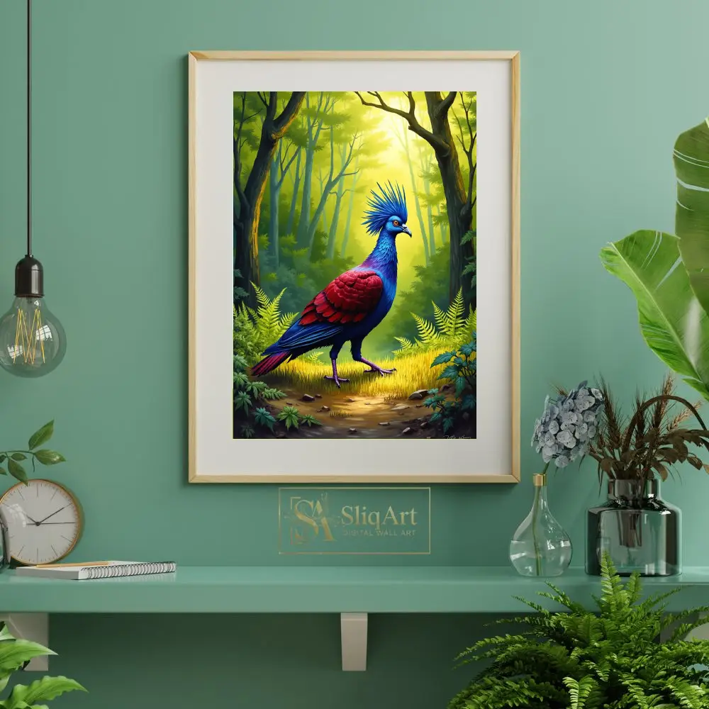 BRD-macaw-in-forest-220-06 BRD macaw in forest 220