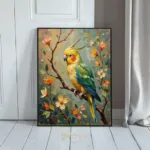 BRD macaw perched on branch 219