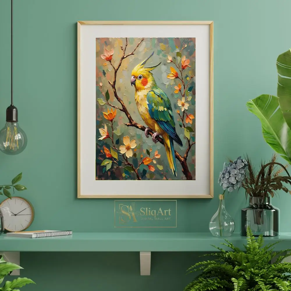 BRD-macaw-perched-on-branch-219-06 BRD macaw perched on branch 219