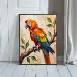 BRD macaw portrait 225