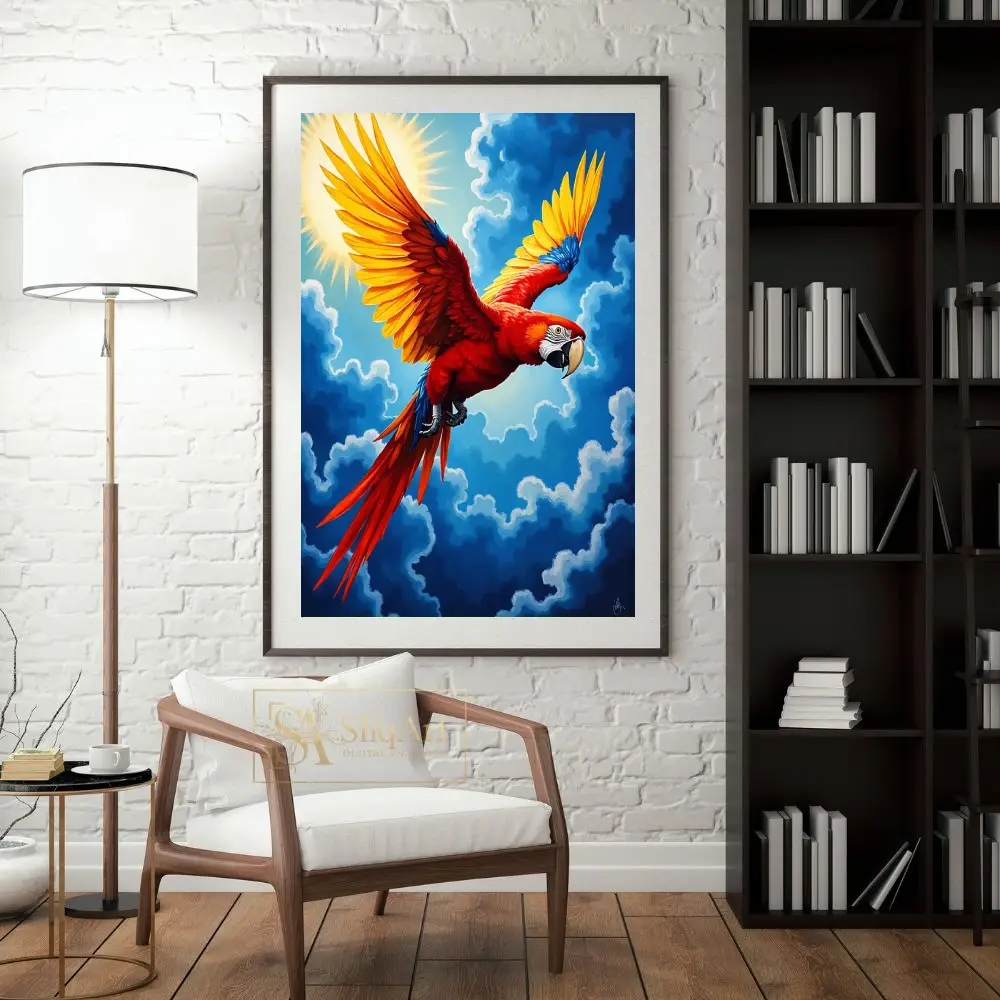 BRD-parrot-macaw-flight-artwork-252-04 BRD parrot macaw flight artwork 252