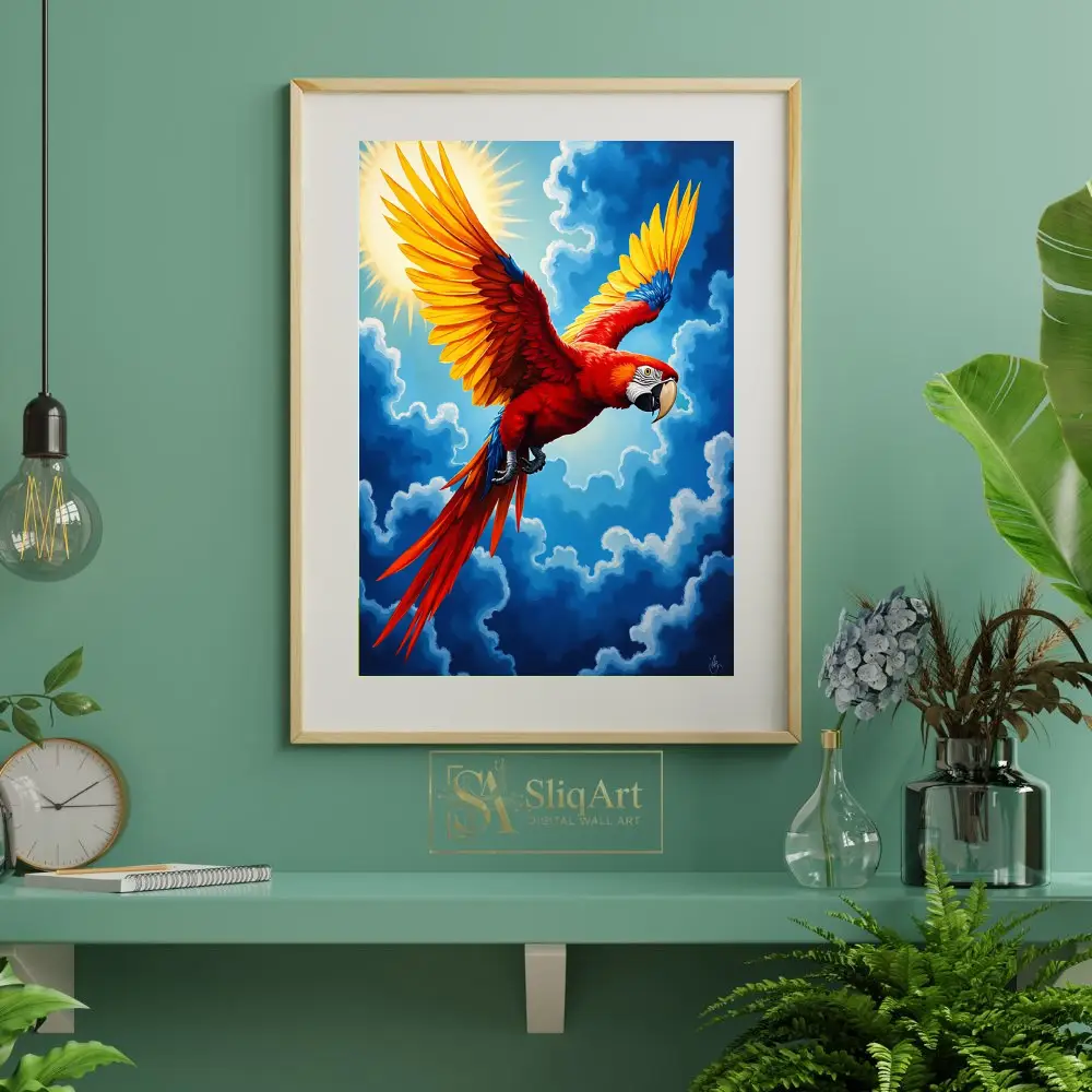 BRD-parrot-macaw-flight-artwork-252-06 BRD parrot macaw flight artwork 252