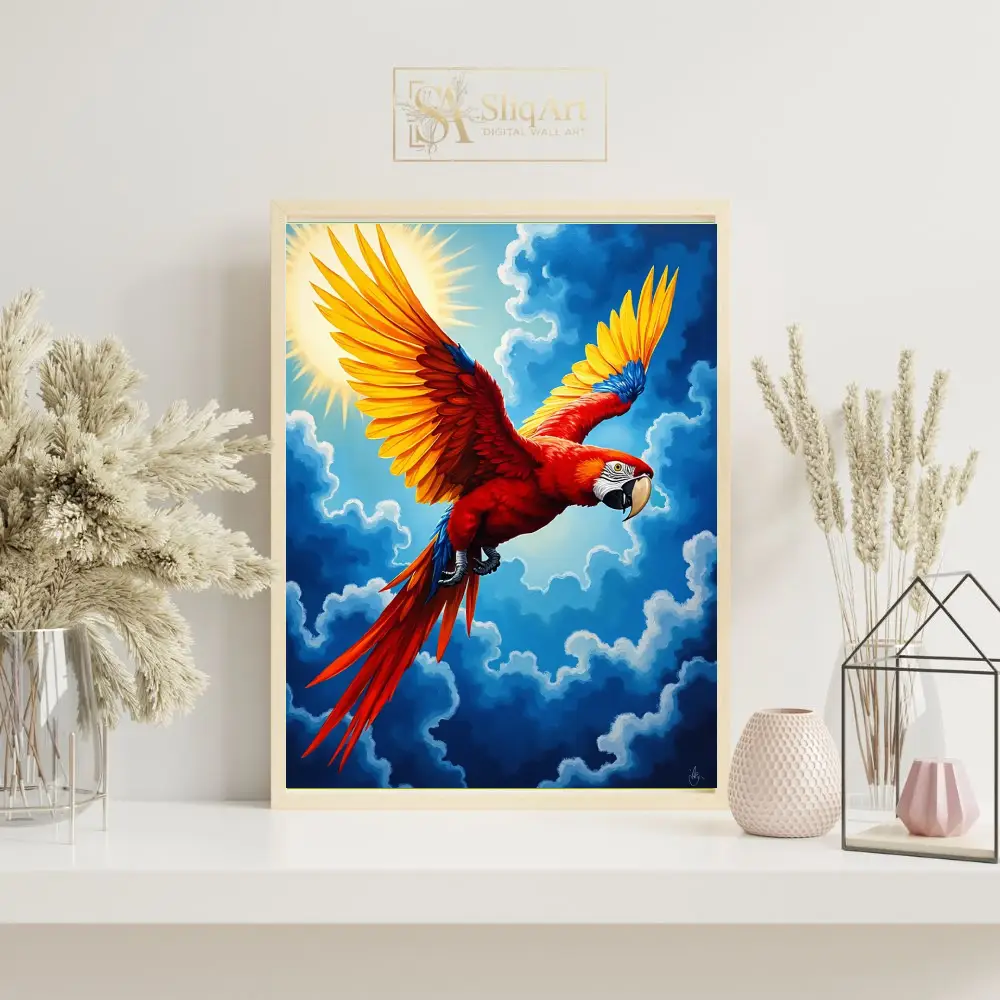 BRD-parrot-macaw-flight-artwork-252-07 BRD parrot macaw flight artwork 252
