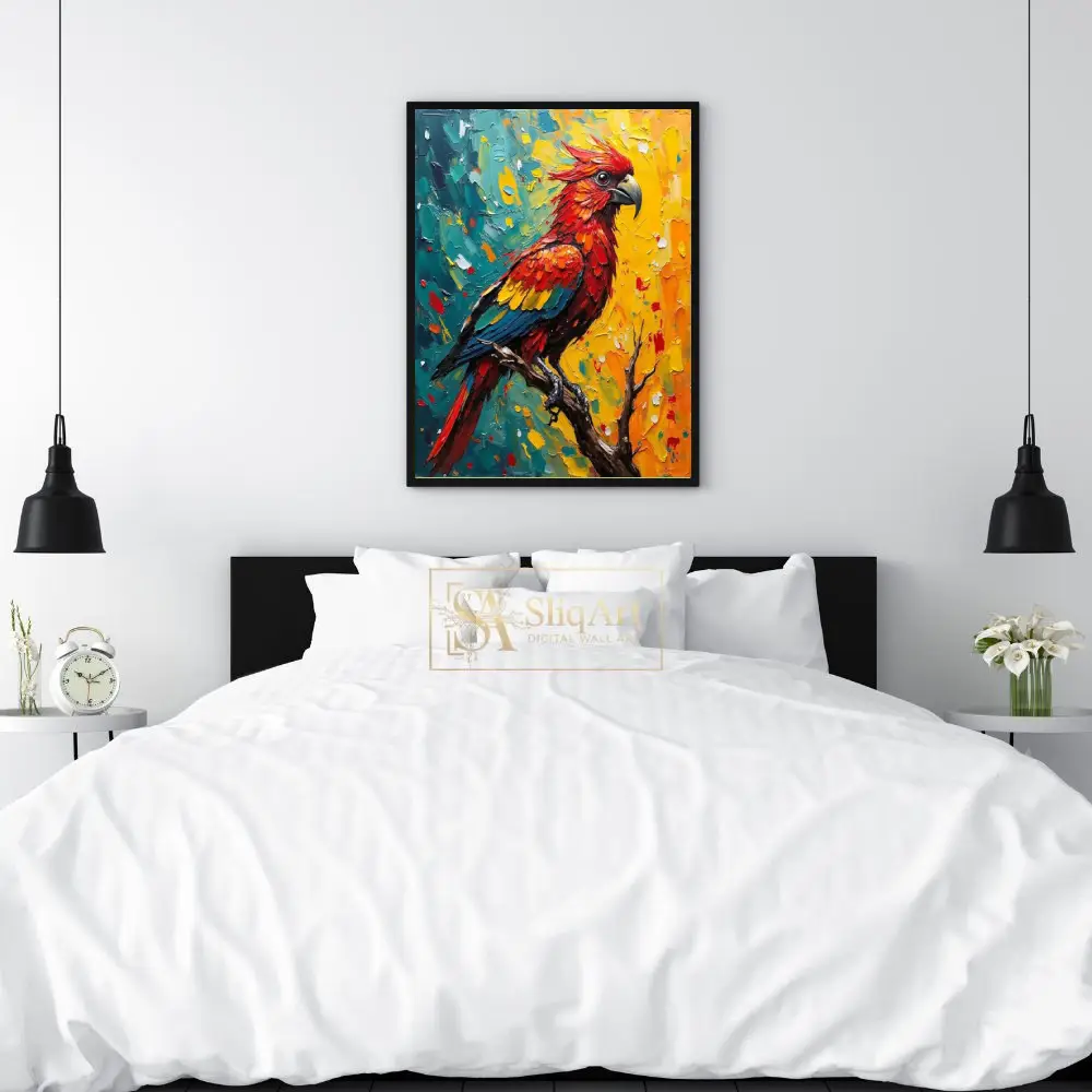 BRD-parrot-on-a-branch-1-255-02 BRD parrot on a branch 1 255