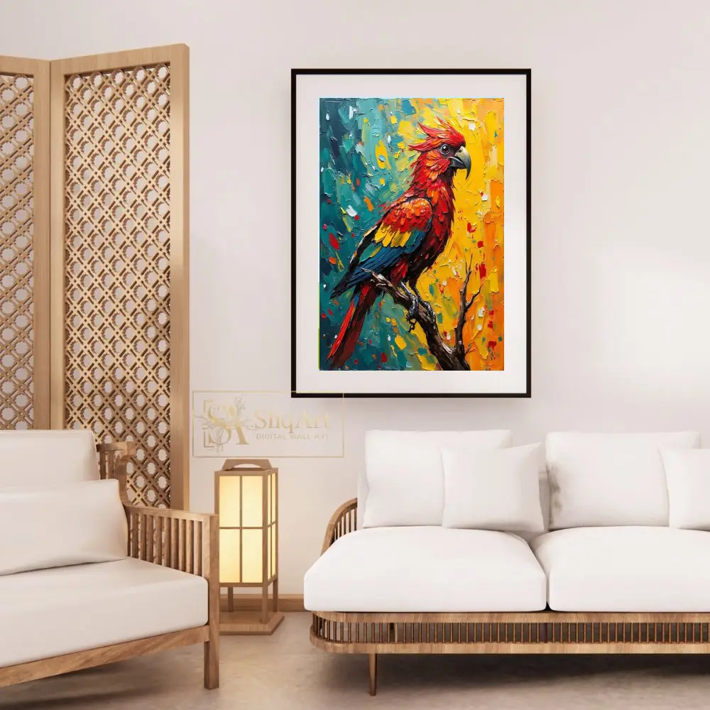 BRD-parrot-on-a-branch-1-255-03 BRD parrot on a branch 1 255