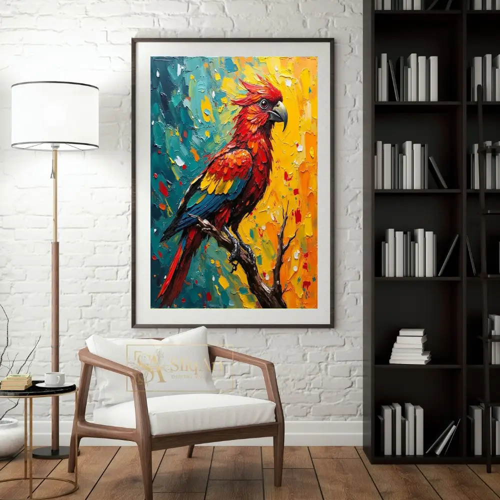 BRD-parrot-on-a-branch-1-255-04 BRD parrot on a branch 1 255