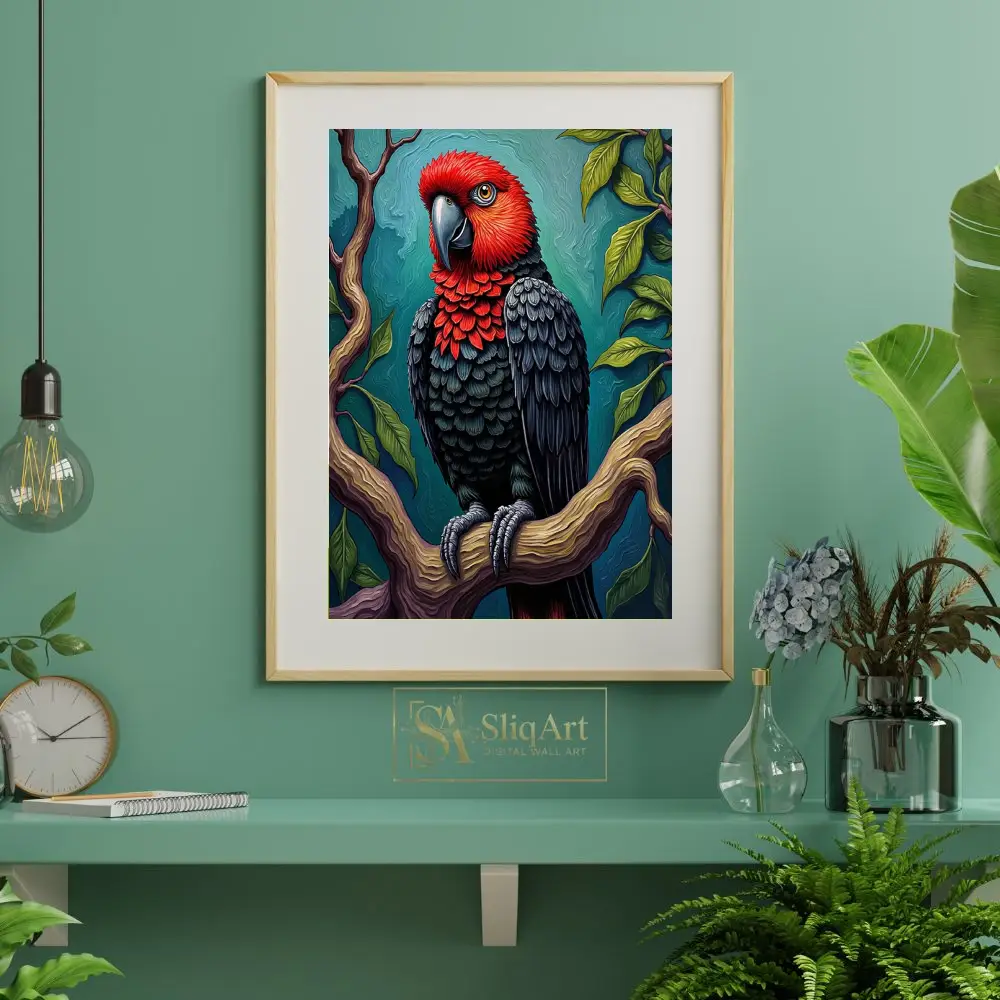 BRD-parrot-on-a-branch-2-256-06 BRD parrot on a branch 2 256