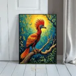 BRD parrot on a branch 254