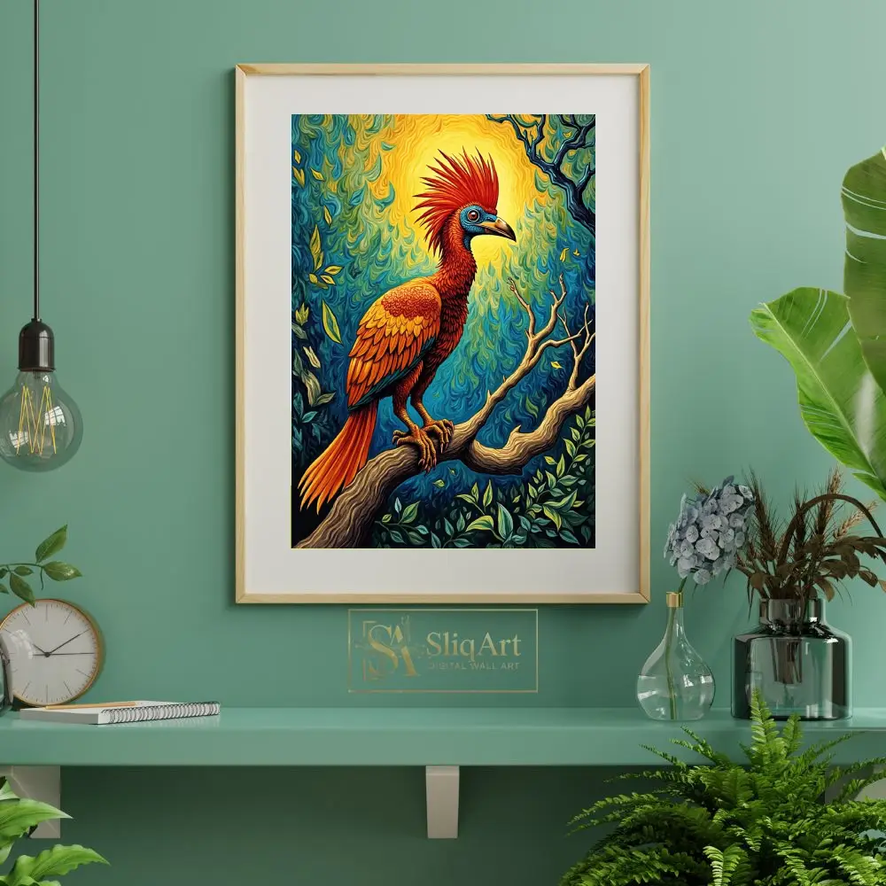 BRD-parrot-on-a-branch-254-06 BRD parrot on a branch 254