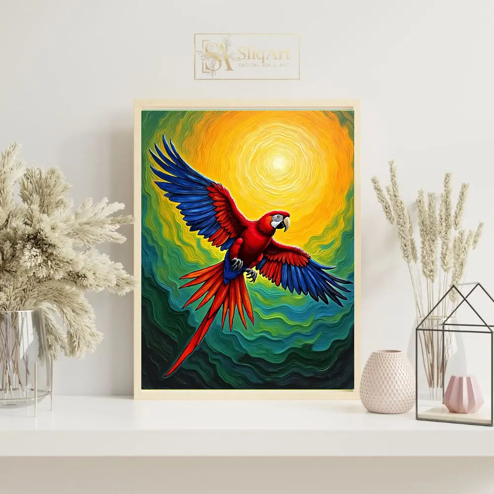 BRD-parrot-on-the-wing-266-07 BRD parrot on the wing 266