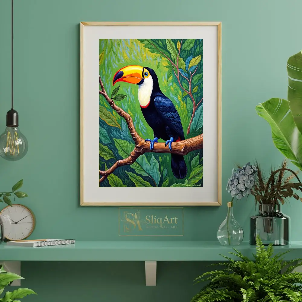 BRD-parrot-on-tree-267-06 BRD parrot on tree 267